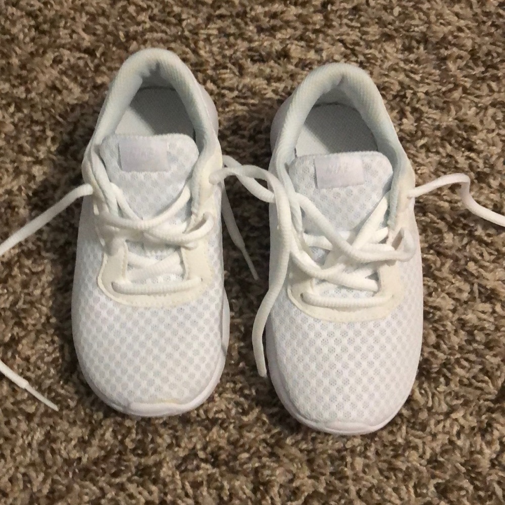 Brand new Children’s Nikes (White; size-11)
